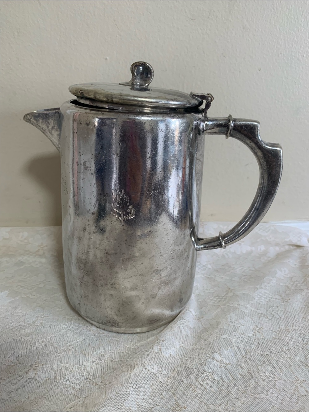 Vintage Four Seasons Hotel Silver Coffee Pot Marlboro Plate Morton Parker Canada